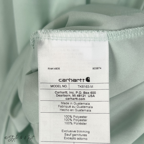 Carhartt Relaxed Fit Force Sun Defender Lightweight Short Sleeve Tee Size XL - Picture 3 of 4